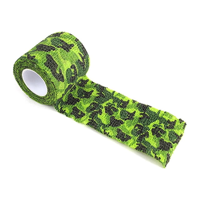 Rubans de Chasse en Plein Air Ruban Adhésif Réutilisable Rouleau de Colle Invisible Anti-Ampoules Imperméable Bandage Protecteur Sport Camouflage Marécage
