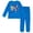 Blue, variant on SEGA Sonic The Hedgehog Tails Knuckles Little Boys Thermal T-Shirt Pants Blue 4