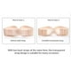 thumbnail image 5 of Sujetador sin Tirantes Antideslizante Invisible Sujetador Sin Costuras Sexy Push Up Ropa Interior para Vestido de Novia, Beige, A Inevent AP001173-05B, 5 of 7