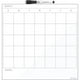 U Brands UBR461U0004 14 x 14 Po Cubicule Magnétique Dry-Erase Calendar Board - Surface Blanche – image 1 sur 10
