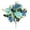 Blue, variant on Bradem 12.2 Inch Blue Artificial Rose Simulation Decorative Flower, Ornament Rose, Silk Flower, Faux Rose, Home Decor Flower, Artificial Bloom