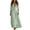 Green, variant on Guieoi Womens Dresses Fall Plus Size V-Neck Loose Casual Short-Sleeve Button-Down Dress Blue S