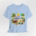 thumbnail image 5 of Party Time Summer Vibes Beach Life Adorable Unisex Jersey Short Sleeve Tee, 5 of 12