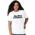 thumbnail image 5 of Hot Mess Express Rebel Girly Messy Women's Graphic T Shirt Tees Brisco Brands L, 5 of 5