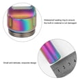 thumbnail image 4 of Portable Waterproof Stainless Steel Pills Case Container Bottle Keychain for ElderlyColorful Titanium, 4 of 5
