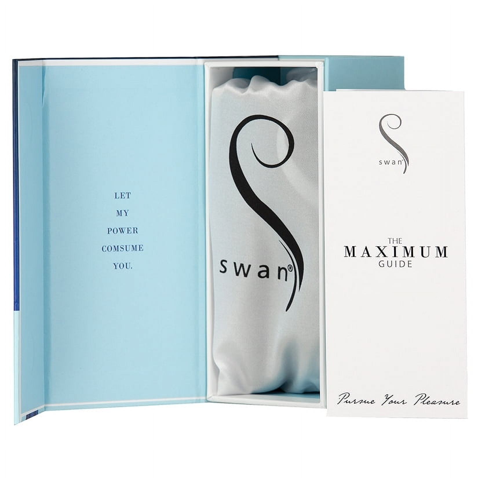 Swan Maximum Rechargeable Bullet Vibrator, Blue