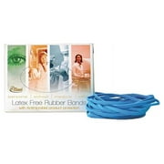 Alliance 42339 Antimicrobial Cyan Blue Rubber Bands, Size 33, 3-1/2 x 1/8, 1/4lb Box