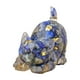 thumbnail image 2 of xihome Figura decorativa de gato tumbado, de resina, con grava de cristal. Ideal para decorar el hogar, el dormitorio o como regalo navideño., 2 of 7