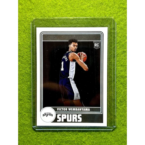 Victor Wembanyama ROOKIE CARD JERSEY #1 SAN ANTONIO SPURS 2023 Panini Hoops RC