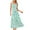 Mint Green, variant on Drses Women Summer Dresses Casual Sleeveless Maxi Dresses Cute Floral Long Dress Wedding Guest Dress