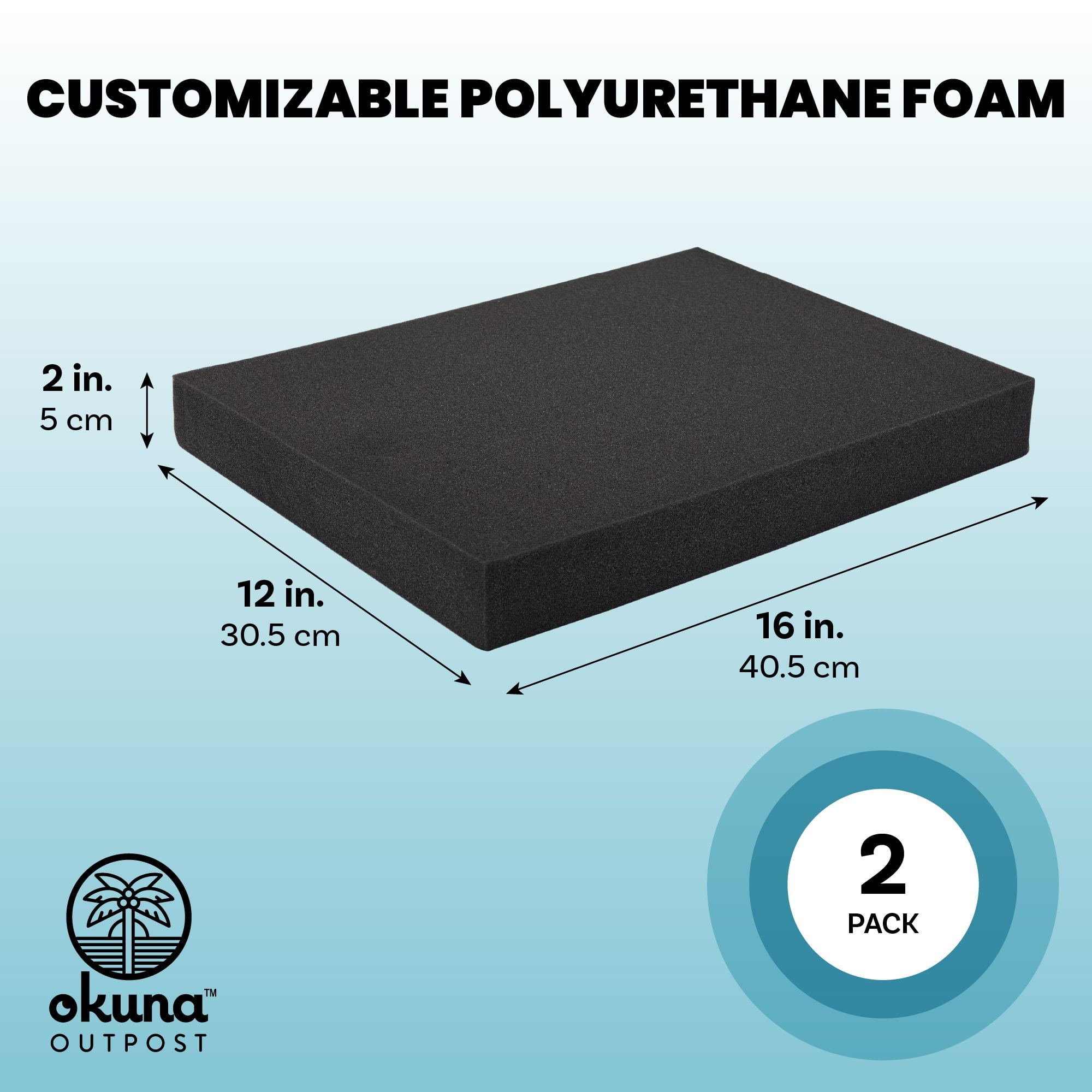 Tenex Multi-Purpose Foam Pad 2 Ft. x 6 Ft. in the Craft Supplies department  at
