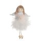 thumbnail image 1 of Adornos navideños de peluche de niña con alas, colgante de muñeca para bebé., 1 of 7