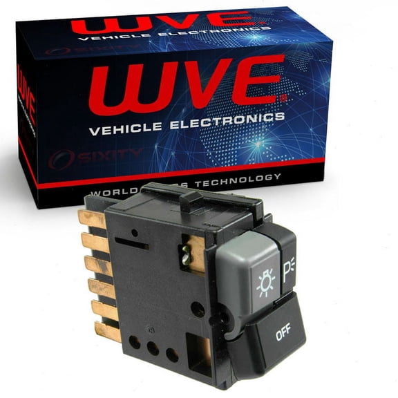 Wells WVE Headlight Switch compatible with Pontiac Bonneville Fiero Firebird 1982-1992