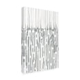 thumbnail image 4 of Canvas Wall Art - Vanna Lam 'Silver Rain II' Wall Art for Living Room, Bedroom, or Office Décor by Trademark Fine Art - 16 x 24 Inches, 4 of 4