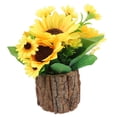 thumbnail image 2 of Barrel Planter Flower Pot Rustic Succulent Planter Farmhouse Flower Bucket Planter, 2 of 9