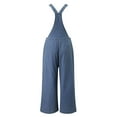 thumbnail image 4 of Jean Bell Bottom Pants for Women High Waist Women Jean Jumper Pants Pants Women's Bib Denim Pants Rompers Bib Jumpsuits Long Fashion Women's Jeans New Boyfriend, 4 of 5