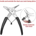 thumbnail image 4 of 1pc Steel Inner Circlip and Outer Circlip Plier Handle Black, 4 of 5