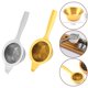 thumbnail image 5 of Colador de té Metal Tamiz Malla Cocina Tradicional Hoja Suelta Filtro Infusor, 5 of 7