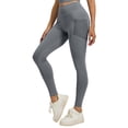 thumbnail image 1 of Yammkia Leggings Anti Cellulite Resistance Band Leggings for Women Tummy Control Butt Lifting Yoga Pants Gym Leggings for Women Tummy Control(Light Gray,XXL), 1 of 7