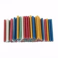 thumbnail image 1 of CIMAXIC 100PCS Color Glitter Powder Stick Glitter Glue Sticks Environmentally Friendly Hot Melt Strips Mini Melt Glue Sticks (Random Color),3.94"X0.28"X0.28", 1 of 4
