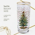 thumbnail image 7 of Spode Christmas Tree 15 Fl. Oz. Highball Glass (Set of 4), Polka Dot – Classic Highball & Barware, Cocktail Glasses for Mixed Drinks, Beverage Glasses for Holiday Celebrations, 7 of 7