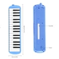 thumbnail image 3 of ammoon Melodica de 32 Teclas Pianica Teclado Estilo Piano Armónica Organo de Boca con Boquilla Paño de Limpieza Funda de Transporte para Principiantes Regalo Musical para Niños, 3 of 7
