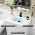 thumbnail image 7 of Eclife 30" Single Bathroom Vanity Cabinet with Integrated Sink Top, Hand Painted, 7 of 7