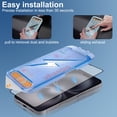 thumbnail image 2 of Protector de pantalla PUPJOE para iPhone 16 Pro Max de 6,9 pulgadas, paquete de 2, 2 of 7