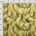 thumbnail image 2 of oneOone Viscose Jersey Olive Green Fabric Florals Sewing Craft Projects Fabric Prints By Yard 60 Inch Wide, 2 of 5
