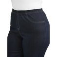 thumbnail image 4 of JMS Just My Size by Hanes Women's Plus Size Pull On Stretch Denim Jeggings, 4 of 6