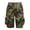 Camouflage, variant on felwors Women's Elastic Waist Camouflage Cargo Shorts Multi-Pocket Utility Summer Casual Outdoor Shorts (Camouflage, XL)