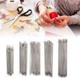 thumbnail image 4 of Hand-Stitching Needles, Handwork Household Embroidery Needles, 120Pcs Stainless Steel Sewing Tools for Cloth Sewing Embroidery Tool Cross Stitch Quilt Needle, 4 of 7