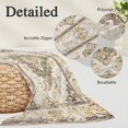 thumbnail image 3 of Beige Vintage Boho Body Pillow Covers 20"x54", Ethnic Tribal Geometric Abstract Soft Brushed Microfiber Breathable Throw Pillow Covers, Pillowcase with Zipper for Couch Sofa Bedroom Living Room, 3 of 9