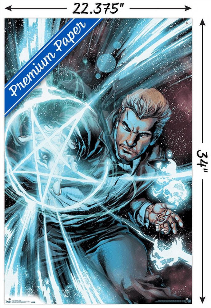 DC Comics - John Constantine - Spell Wall Poster with Push Pins, 22.375" x 34"