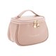 thumbnail image 1 of Bolsa de Maquillaje Única de PU de Cuero, Bolsa Cosmética de Viaje Impermeable, Estuche Cosmético de Viaje, Bolsa de Aseo con Cremallera Rosa, 1 of 7