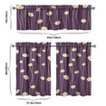thumbnail image 6 of Farmhouse Wildflower Curtains 36 Inch Short - 3 Panel Vintage Country Set with Bohemian Floral Print, Rod Pocket, 6 of 6