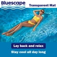 thumbnail image 3 of Bluescape Blue Transparent Air Mat, Inflatable Pool Float, Age 14 & up, Unisex, 3 of 5