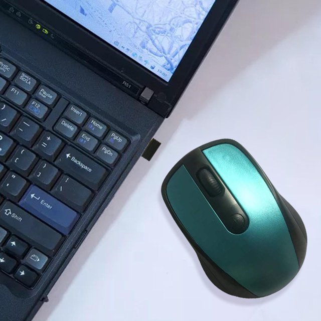 Ratón inalámbrico portátil para ordenador de 2,4G, DPI silencioso, perfke Ratón inalambrico
