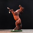thumbnail image 4 of Axioma Standing Horse Statue Morden Animal Figurine Horse Sculpture Animal Ornament for D, 4 of 6