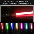 thumbnail image 6 of NKTIER Lightsaber,7 Color Changing LED Light Saber Force FX Heavy Dueling Lightsaber and Sound Effect Luminous Saber, 6 of 11