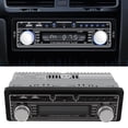 thumbnail image 1 of Car Stereo Receiver Single Din, 87.5-108MHz 30 Stations USB 12V Safe Digital Fast Charging Car in Dash MP3 Player  for Automobile, 1 of 7