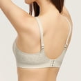 thumbnail image 4 of PMVFHDE Large Size Comfortable Breathable Smooth Bra for Women Daily Leisure Wear Seamless Non-Wired Supportive Full Coverage Underwear Light Yellow - 36, 4 of 5