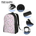 thumbnail image 6 of Japuie No Drama Llama Print Casual Backpack,College Bookbag,Laptop Bag for Women & Men, Perfect for Travel, Hiking, Camping & Daily Use, 6 of 6