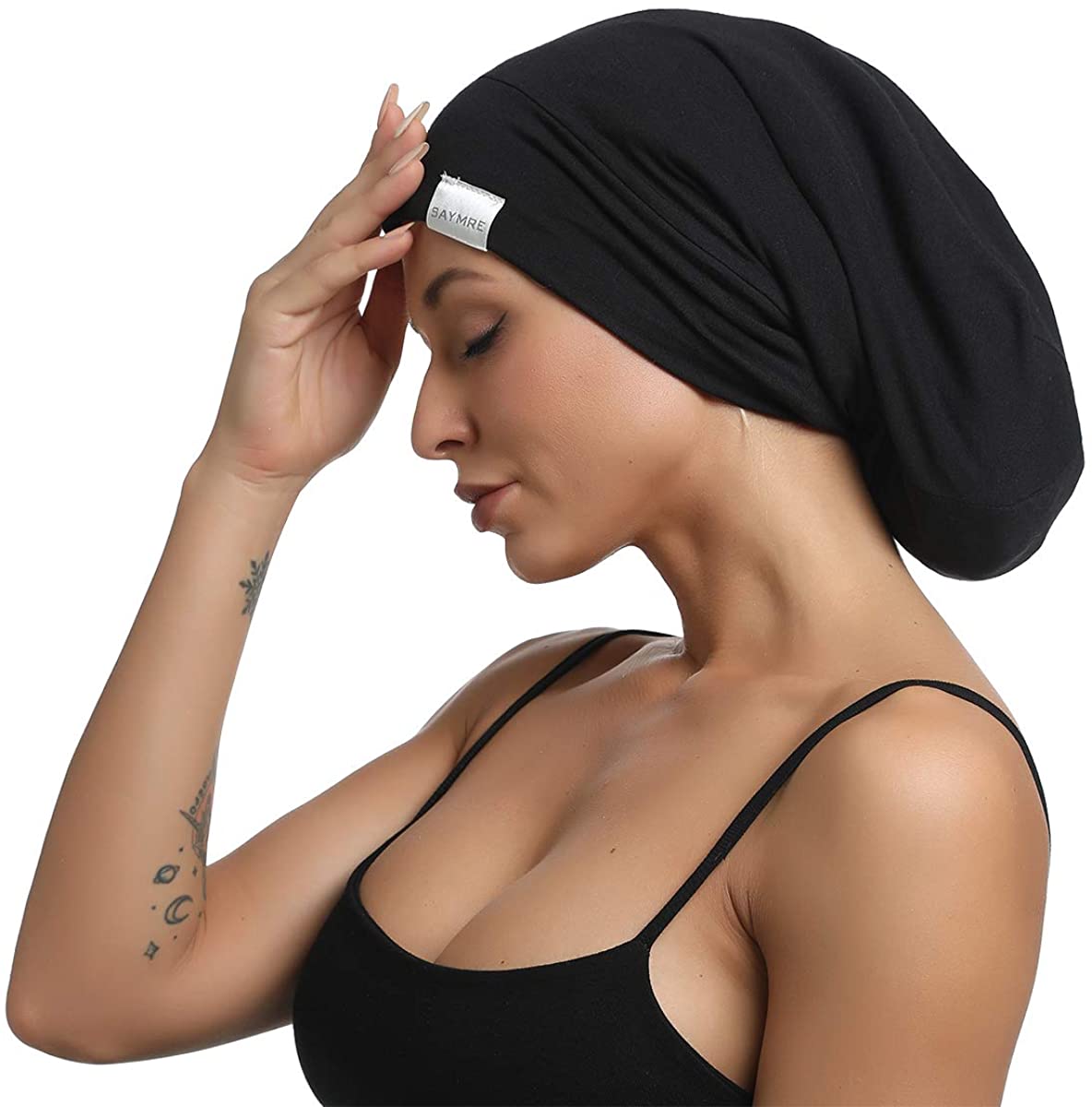 ZMLEVE Satin Lined Bonnet Silky Hair 