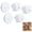 2 radar sensors+3 plugs, variant on Wireless Motion Outlet and Plug, 15A 1500W Motion Activated Light Switch with Remote Control, No Wiring Required, Adjustable Delay Modes, 260FT Long Range for Indoor Outdoor Home Appliances