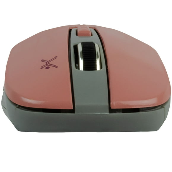Mouse Inalámbrico Perfect Choice Essentials (4 Botones, Óptico, 1600 DPI, Color Rosa), PC-045090