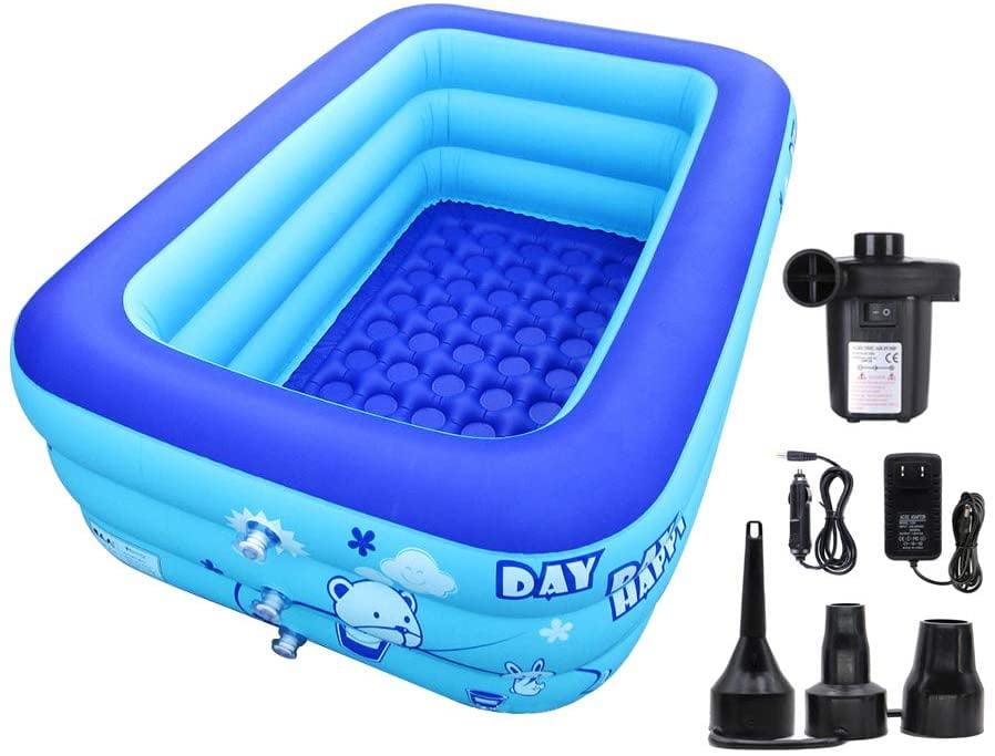 inflatable pool tub