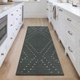 thumbnail image 2 of Lahome 2'x 6'Moroccan Runner Rug, Washable Runners for Hallway, Non Slip  Soft Grey Kitchen Runners, 2 of 7