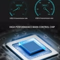 thumbnail image 4 of GUYUTING PCIe USB 3.2 Gen2 Carte ASM3142 VL822 10Gbps Type A Type C Type E pour Windows XP Vista 7 8 10, 4 of 7
