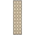 thumbnail image 2 of SAFAVIEH Linden Ognena Geometric Runner Rug, Cream/Brown, 2' x 8', 2 of 7